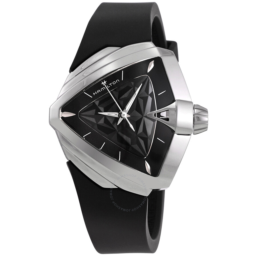 Ventura Quartz Black Dial Ladies Watch