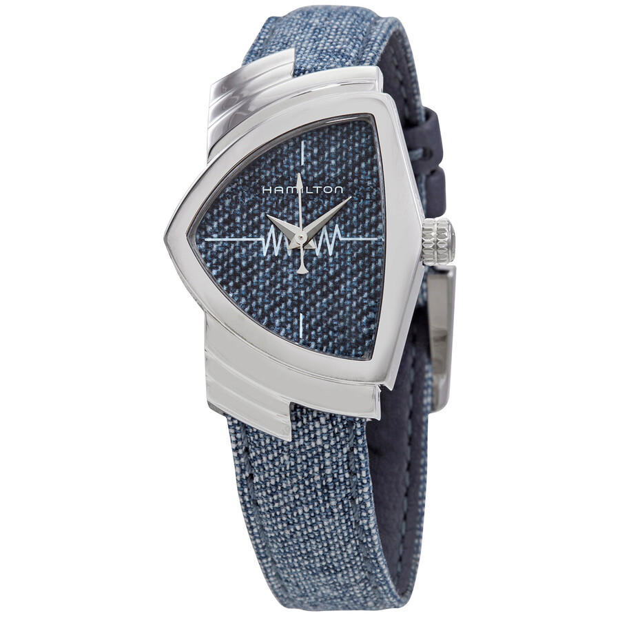 Ventura Quartz Blue Denim Dial Ladies Watch