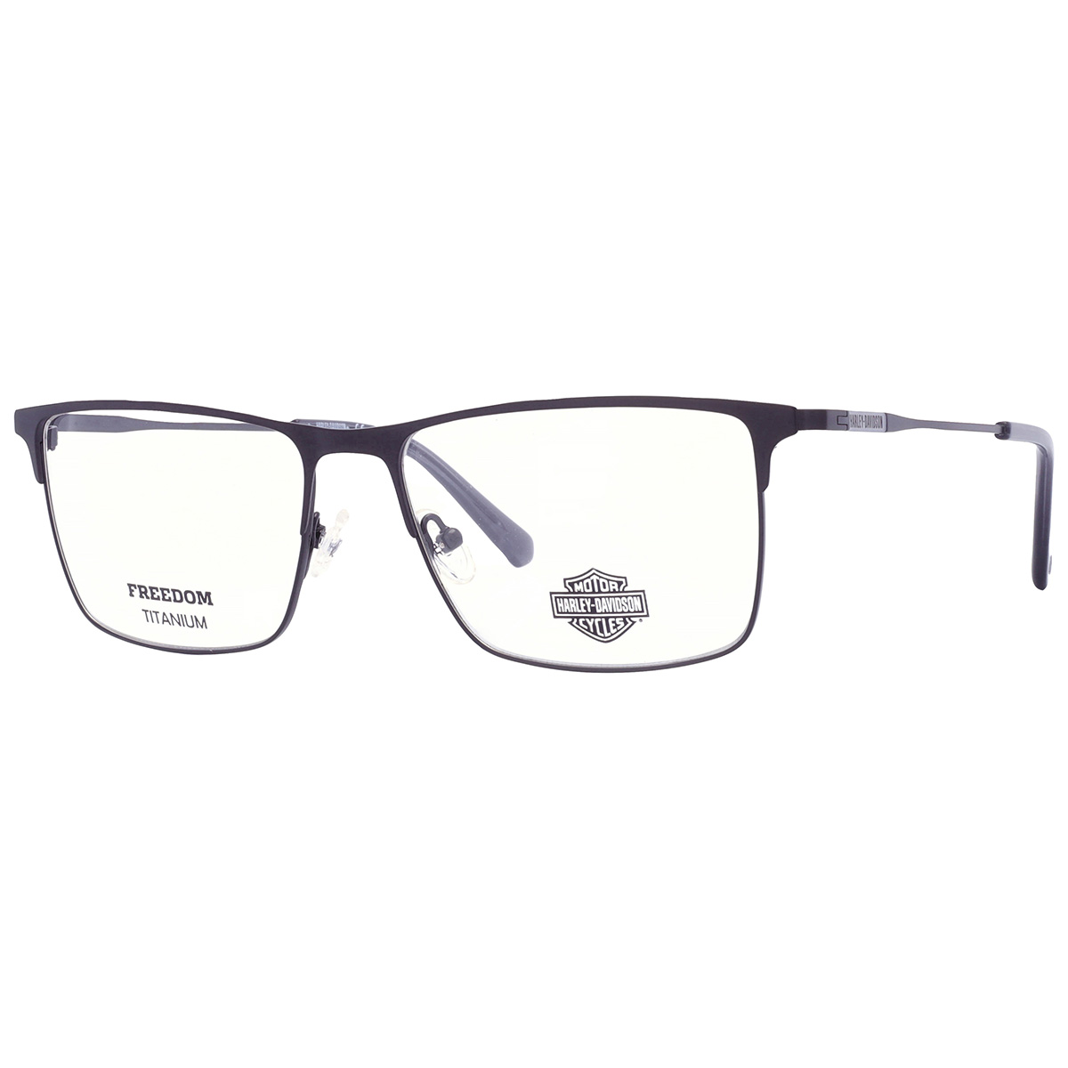Harley Davidson Demo Rectangular Men's Eyeglasses HD9018 002 56 ...