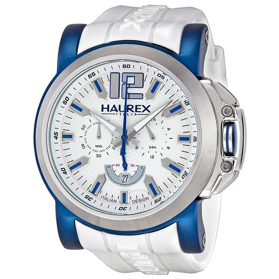 San Marco Chronograph Blue Aluminum Men's Watch