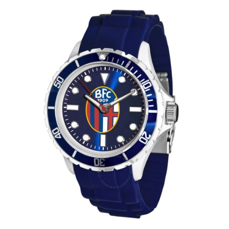 Sport Bologna Blue Rubber Ladies Watch