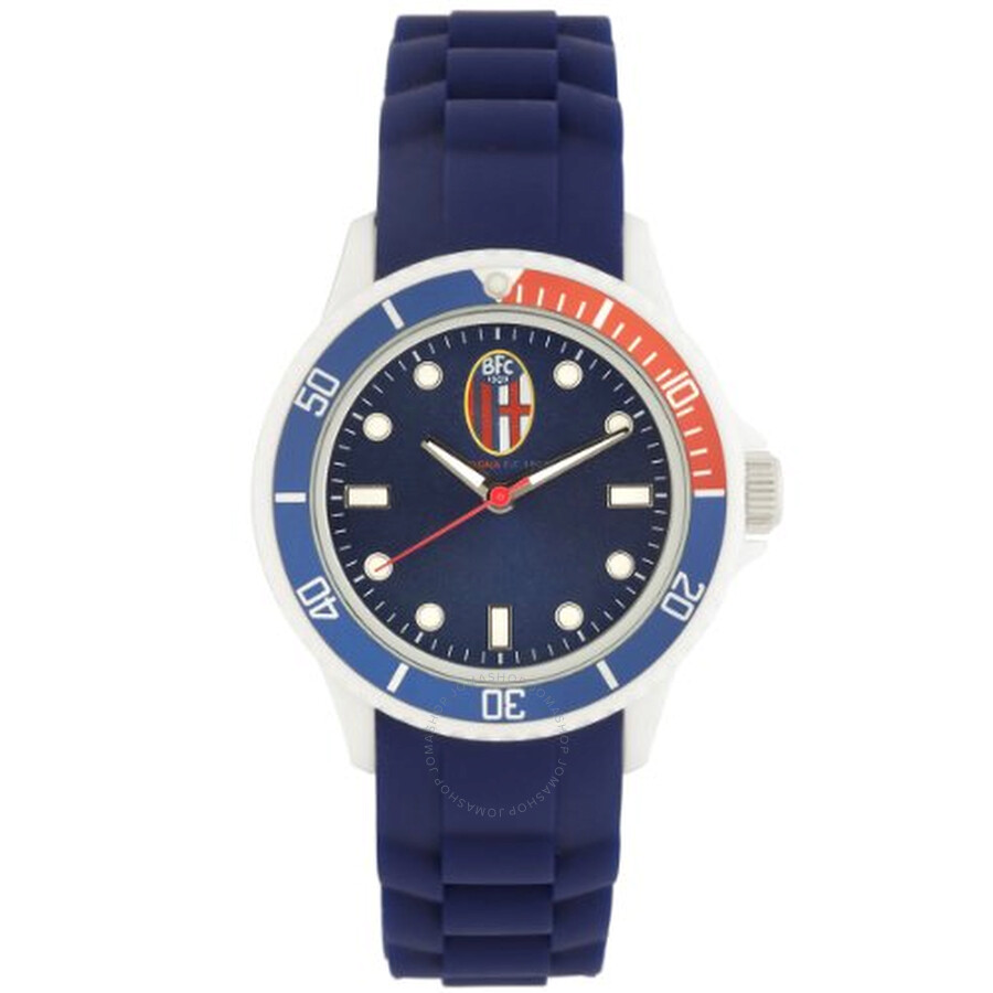 Sport Bologna Blue Rubber Men's Watch