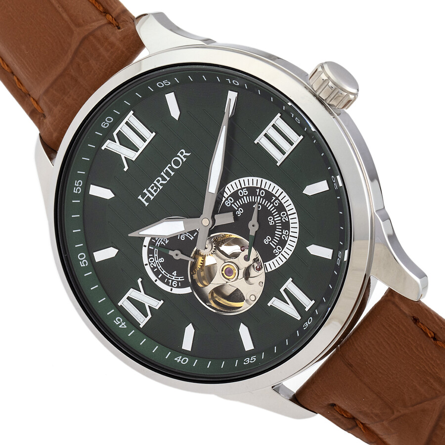 Heritor Harding Automatic Green Dial Men's Watch HR9003 HR9003