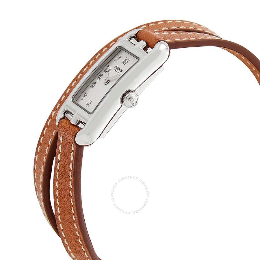 Hermes Nantucket Quartz Silver Dial Ladies Watch NA2.110.220/VBA