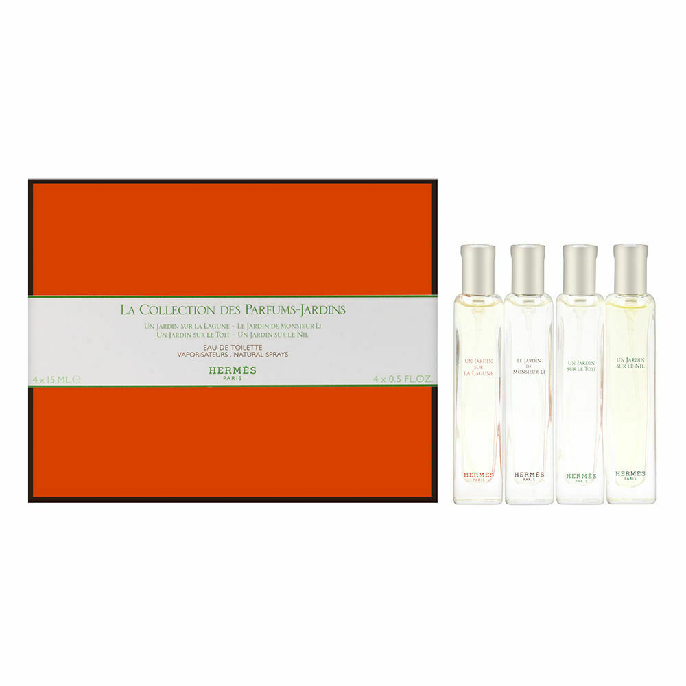Hermes The Gardens Collection Coffret 4 Piece x 15ml 3346133032196 - Men's  Colognes, Mens Gift Sets - Jomashop