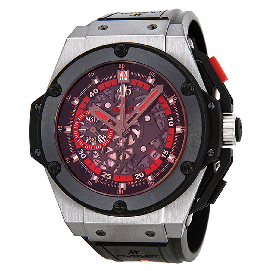 Uefa Euro Skeleton Black Rubber Men's Watch 716.NM1129.RX.EUR