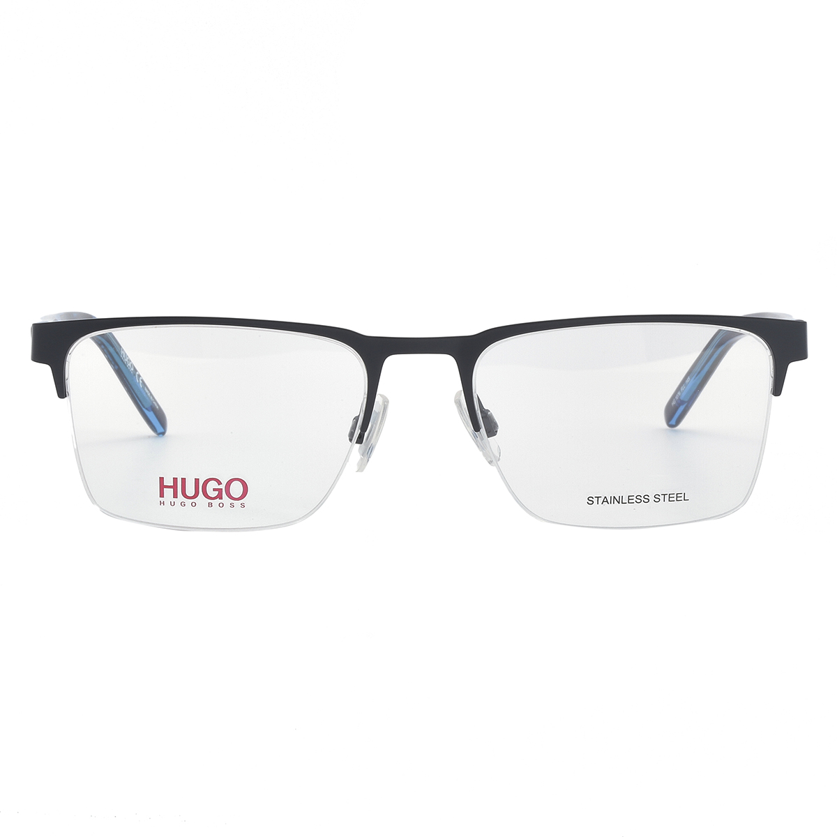 Hugo Boss Demo Rectangular Men's Eyeglasses HG 1076 0FLL 56 ...