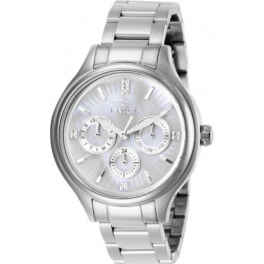 invicta white dial