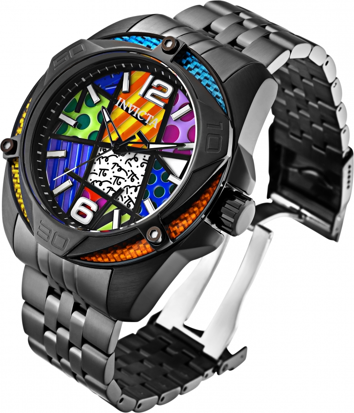Invicta Britto Quartz Romero Britto 