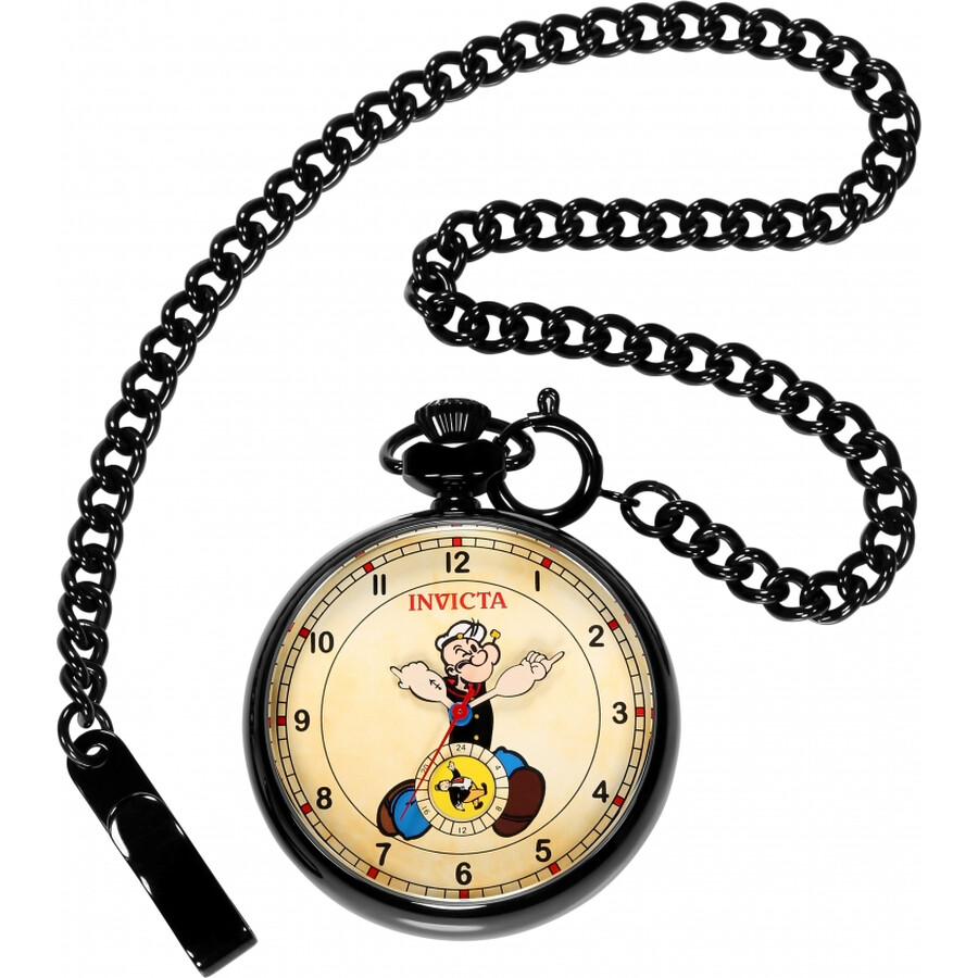 invicta skeleton pocket watch