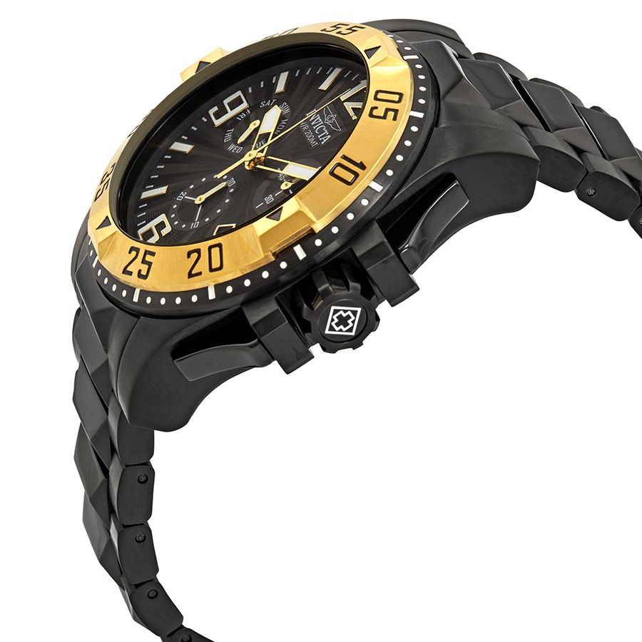 Invicta Excursion Chronograph Black Dial Men's Watch 23906 886678290598 ...