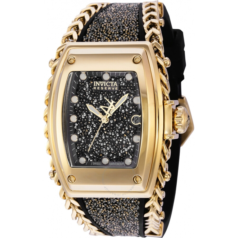 Gladiator Reserve Quartz Black Dial Ladies Watch
