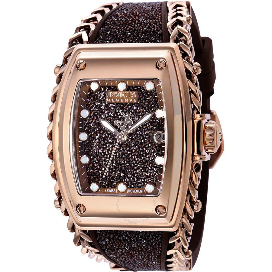 Gladiator Reserve Quartz Brown Dial Ladies Watch
