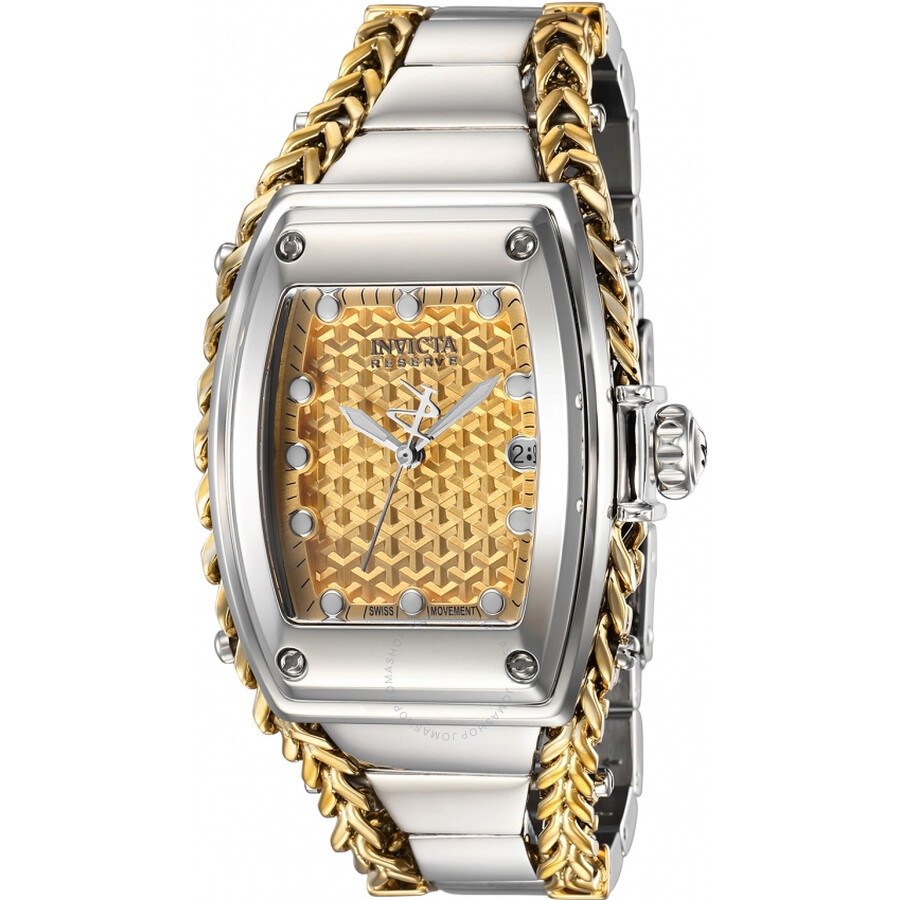 Gladiator Reserve Quartz Gold Dial Ladies Watch