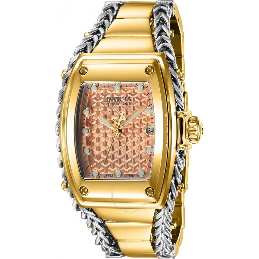 Gladiator Reserve Quartz Rose Gold Dial Ladies Watch