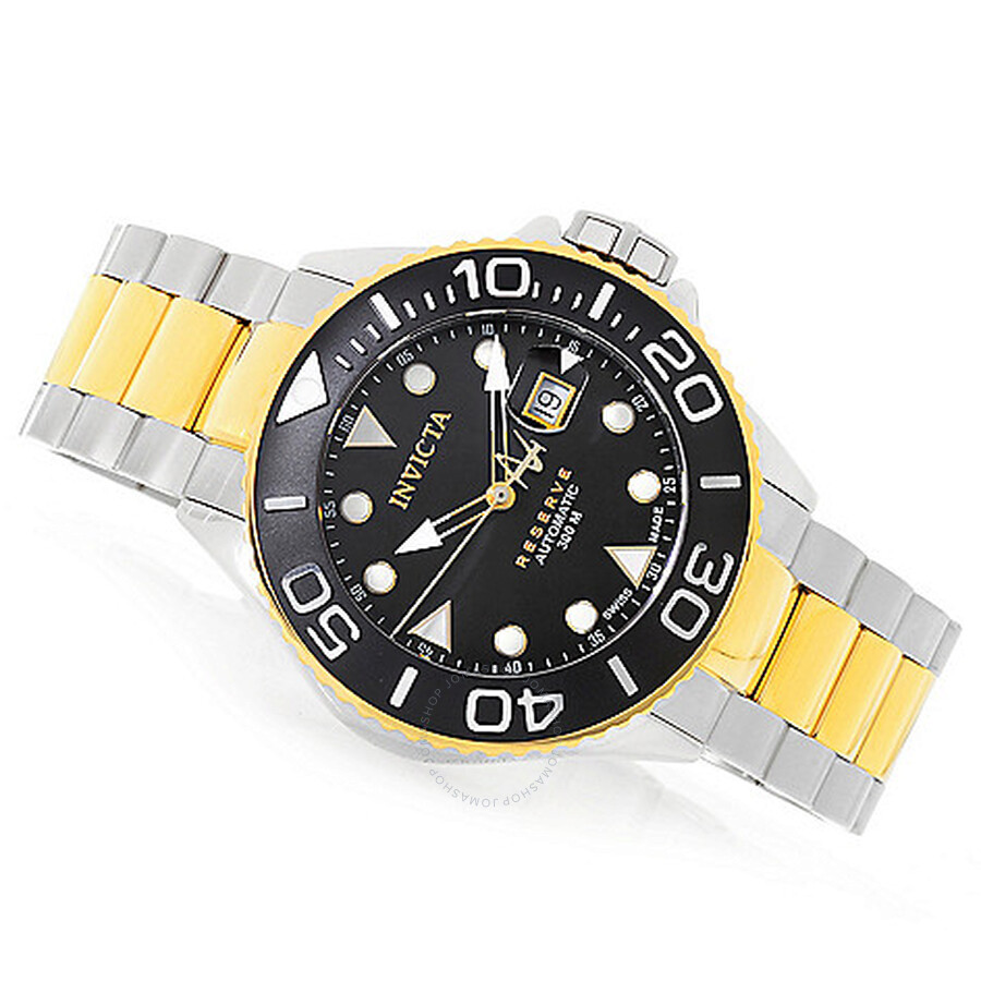 Grand Diver Automatic Black Dial Men's Watch
