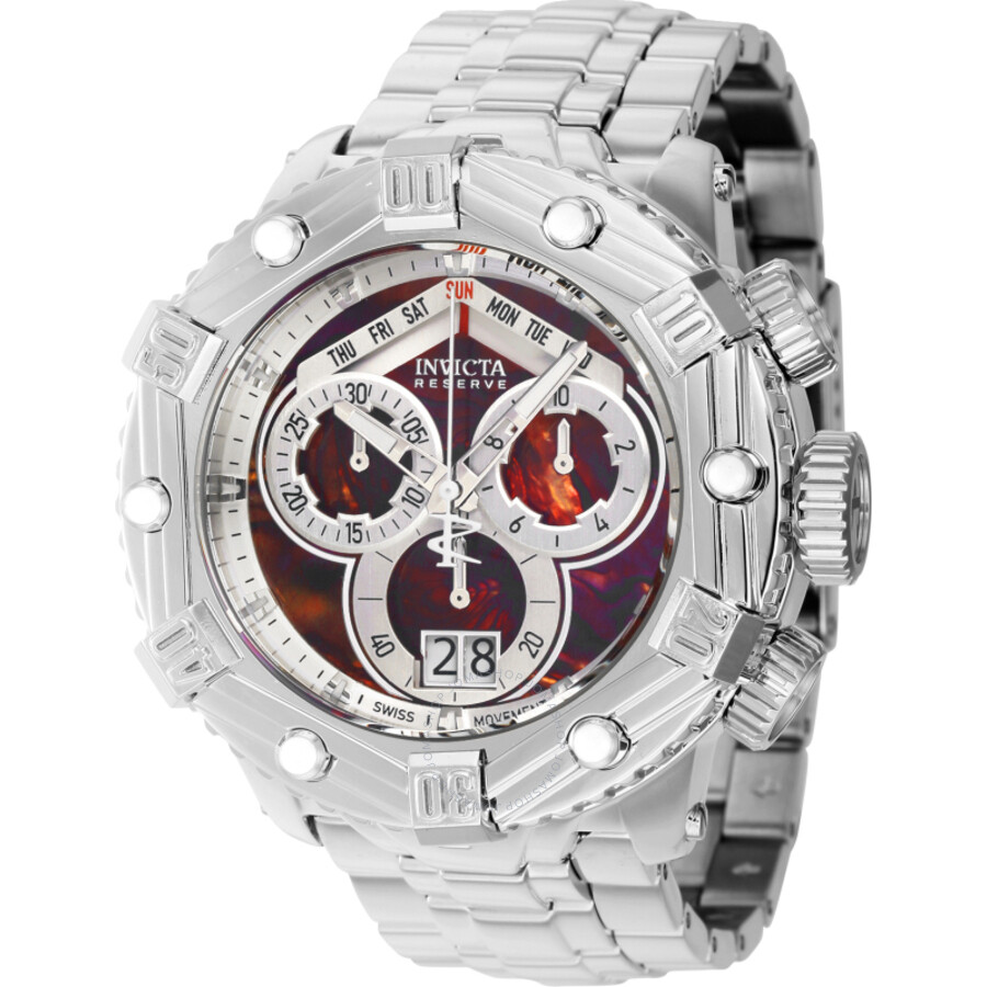 Huracan Chronograph Quartz Red Dial Men's Watch