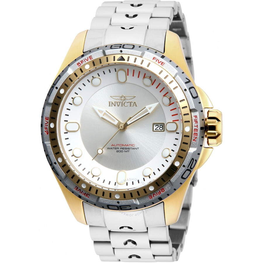 Hydromax Automatic Antique Silver Dial Men's Watch