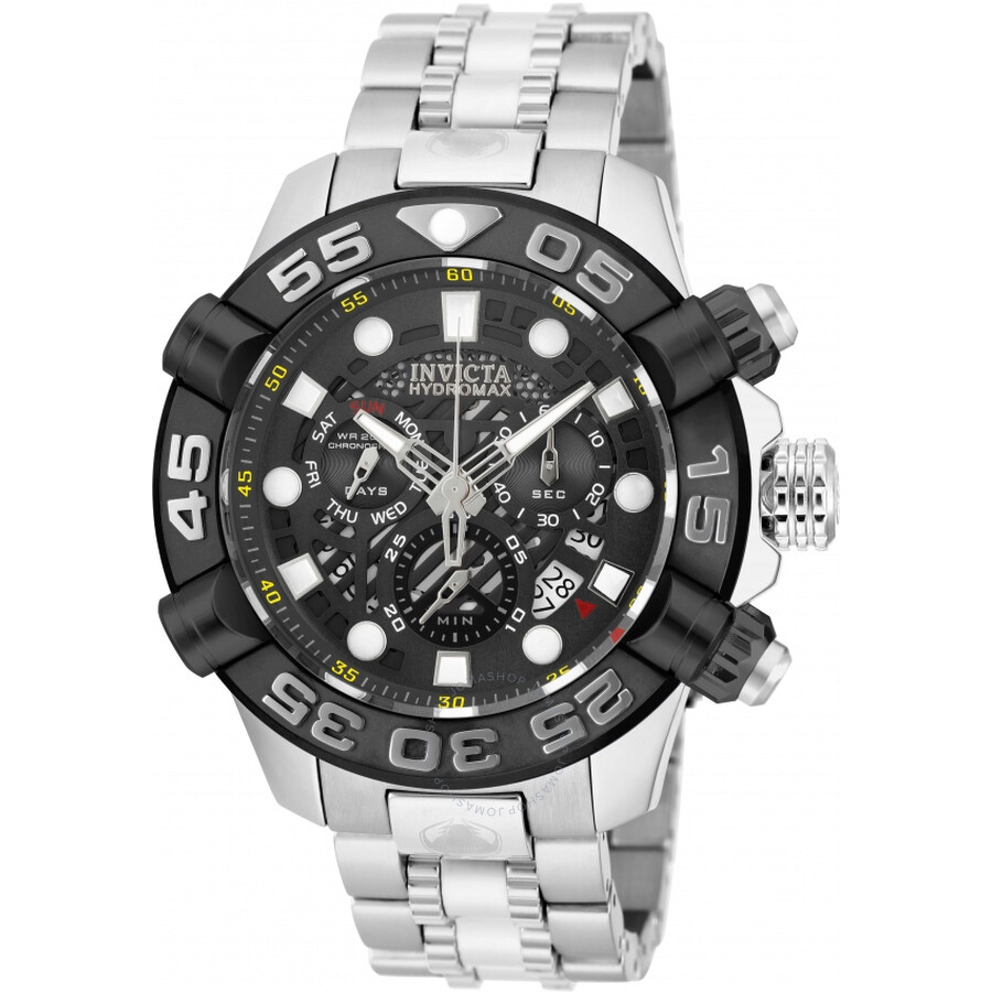 Hydromax Chronograph Black Dial Men's Watch
