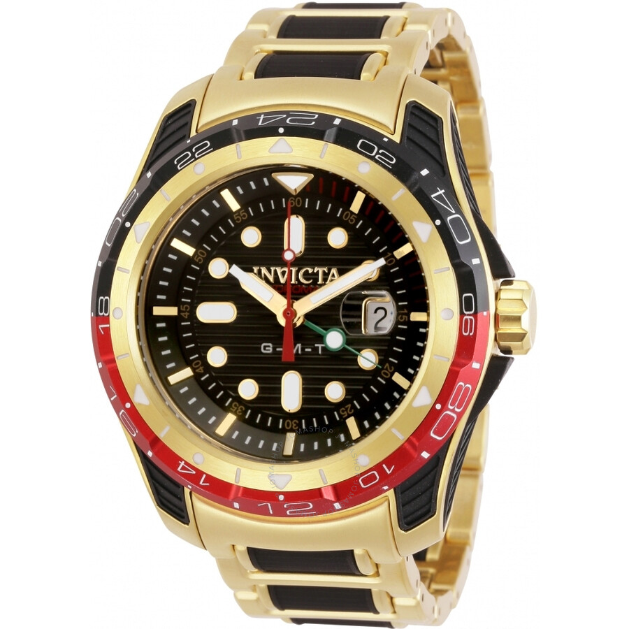Hydromax Quartz Black Dial Coke Bezel Men's Watch