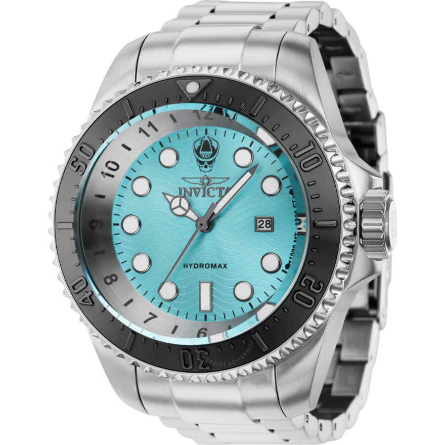 Hydromax Quartz Cyan Dial Men's Watch