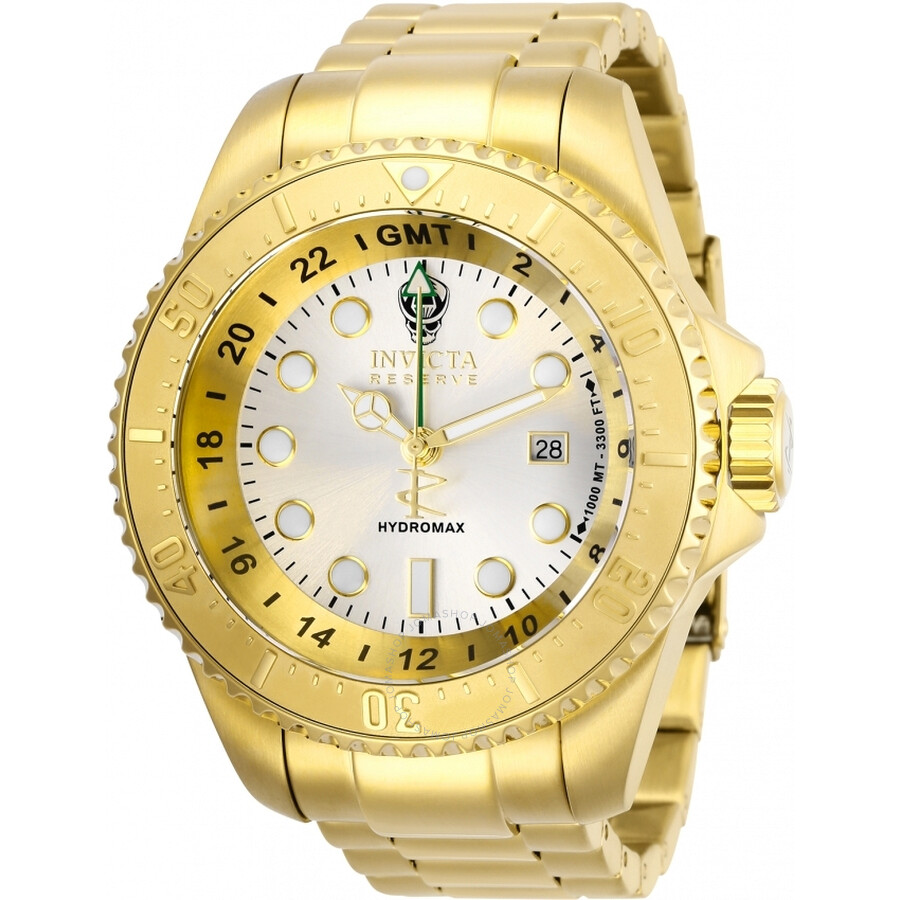 Hydromax Quartz Silver Dial Men's Watch