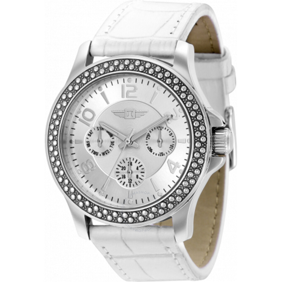 I by Silver-tone Dial Ladies Watch