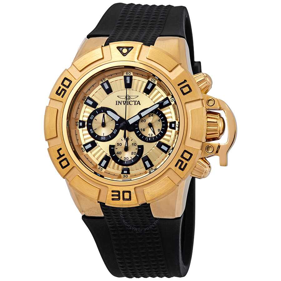 I-Force Chronograph Gold Dial Men's Watch