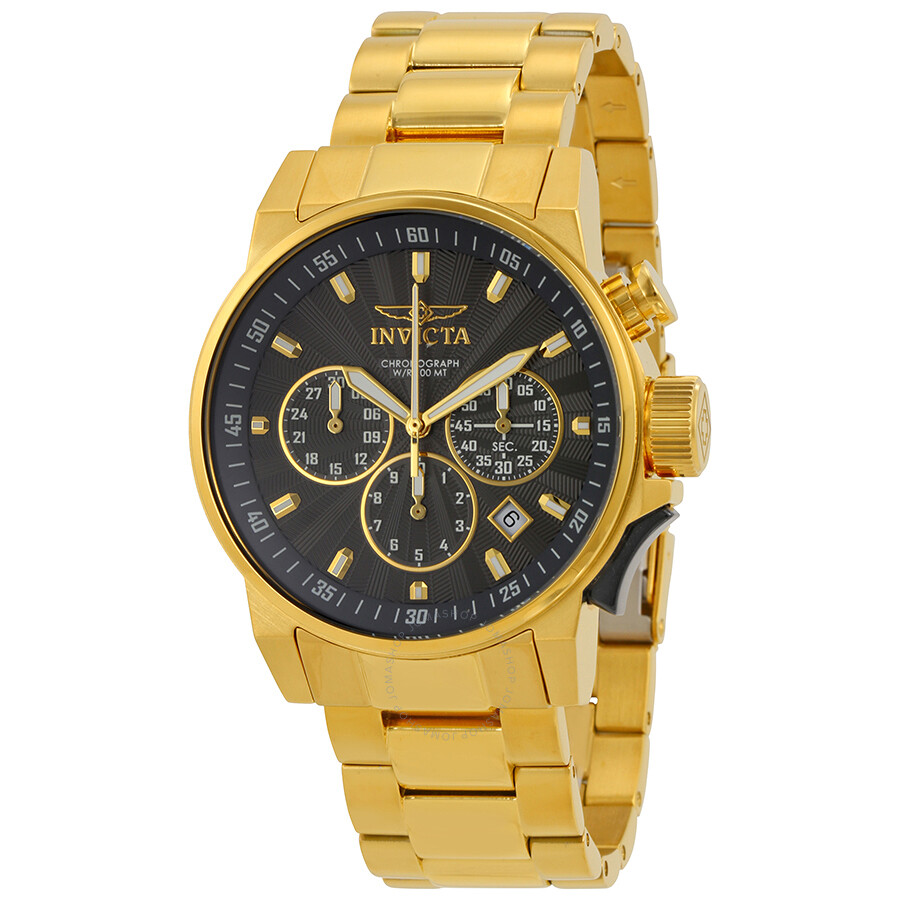 I-Force Chronograph Gunmetal Dial Men's Watch