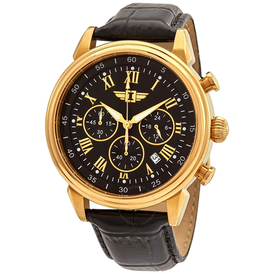 I Chronograph Black Dial Men's Watch