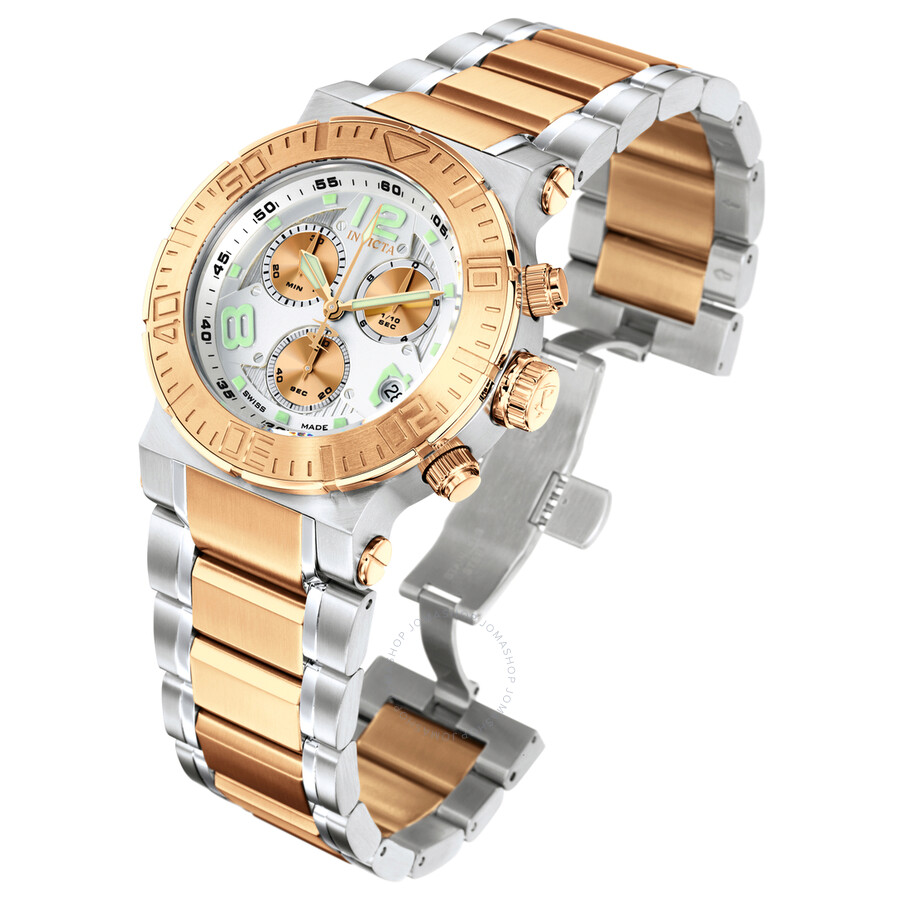 Invicta Men's Reserve Collection Chronograph 18k Rose Gold-Plated and Stainless Steel Watch 6755 Invicta Men's Reserve Collection Chronograph 18k Rose Gold-Plated and Stainless Steel Watch 6755