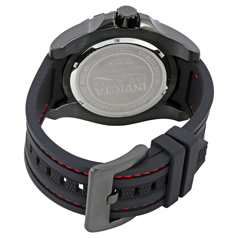 Invicta Pro Diver Black Dial Black Polyurethane Men's Watch 23735  886678288687 - Pro Diver, Pro Diver Quartz - Jomashop