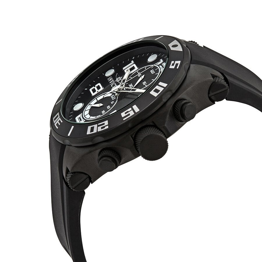 Invicta Pro Diver Chronograph Black Dial Men's Watch 15397 886678189137