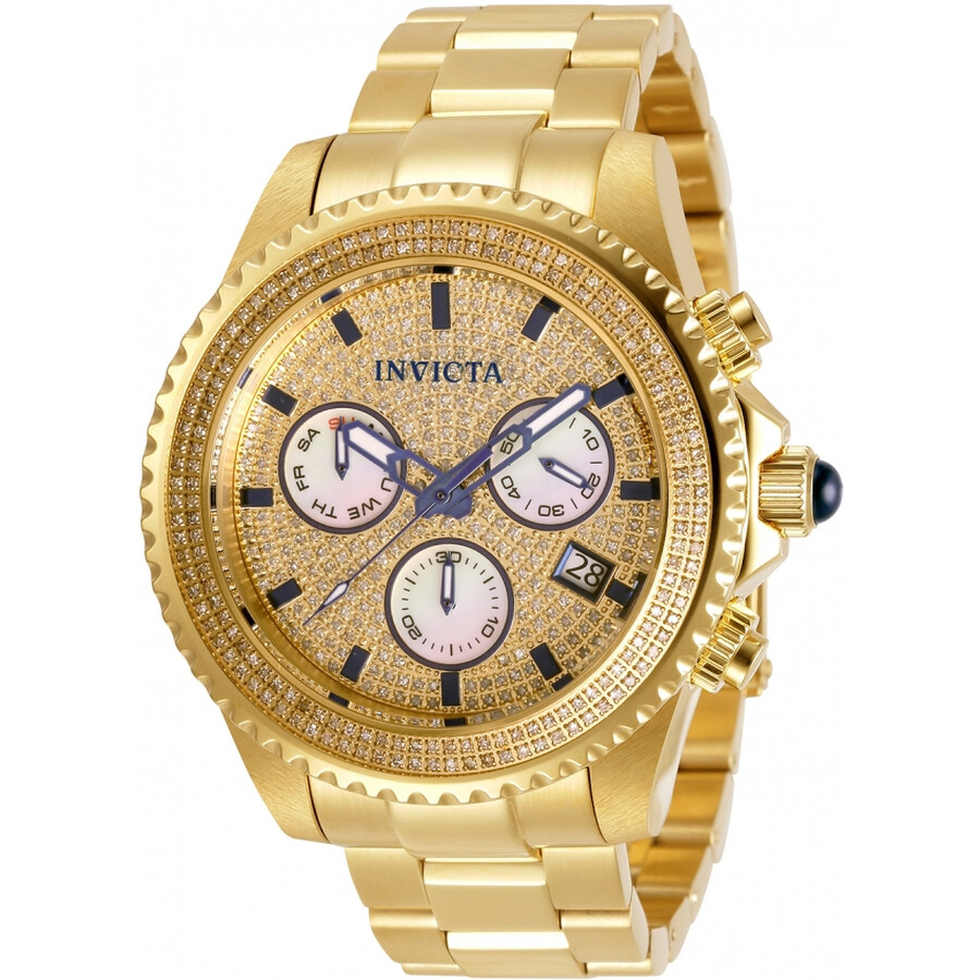 invicta watch diamonds