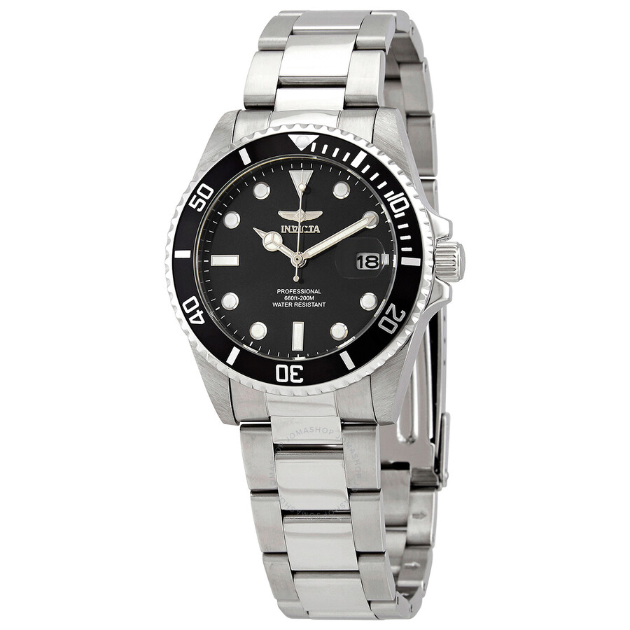 Invicta Pro Diver Quartz Black Dial Ladies Watch 33272