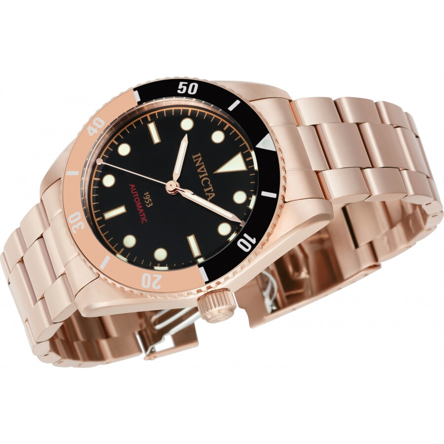 Invicta Pro Diver Zager Exclusive Automatic Black Dial Men's Watch