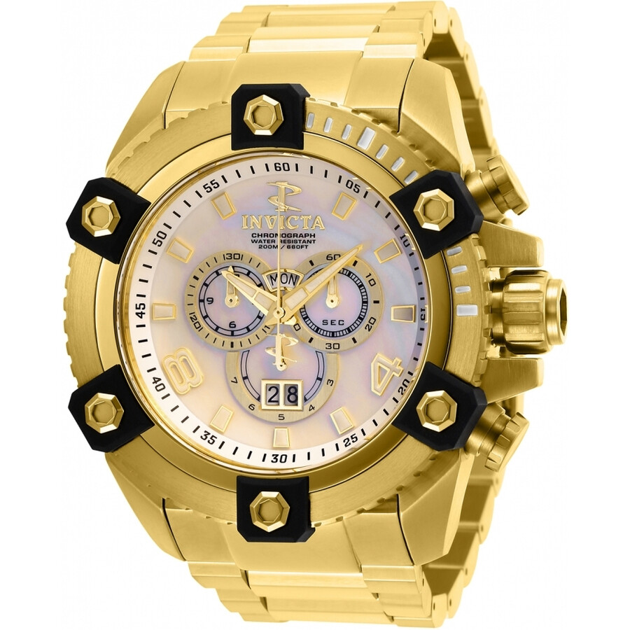 Invicta Reserve Octane Chronograph Quartz White Dial Men's Watch 29541 ...