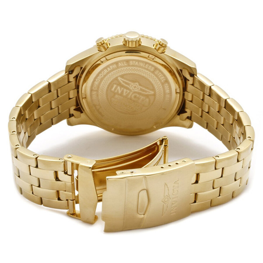 Invicta Specialty Chronograph Tachymeter Goldtone Men's Watch 1490