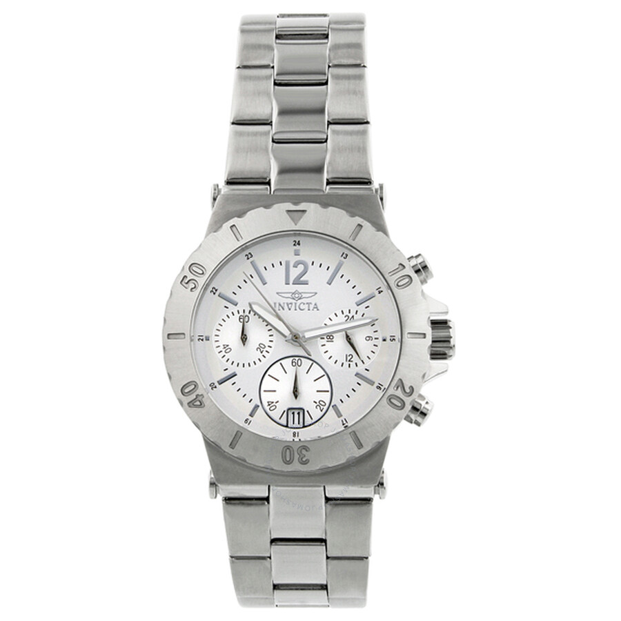 Specialty Collection Chronograph Silver Dial Stainless Steel Men's Watch