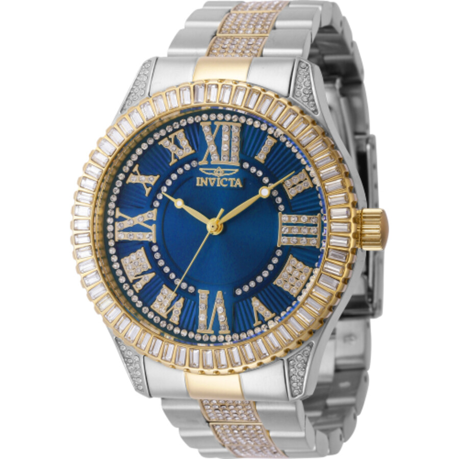 Invicta Specialty Quartz Crystal Blue Dial Men's Watch 44187