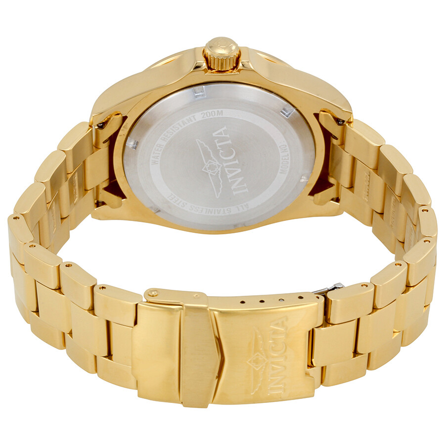 Invicta Time Square Gold Dial Men's Watch 2408 843836024082 - Watches ...