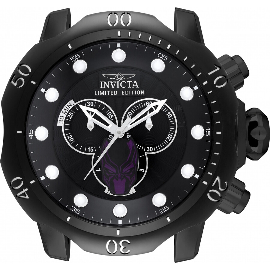 Invicta Venom Marvel Black Panther Quartz Wall Clock 34795 886678416103