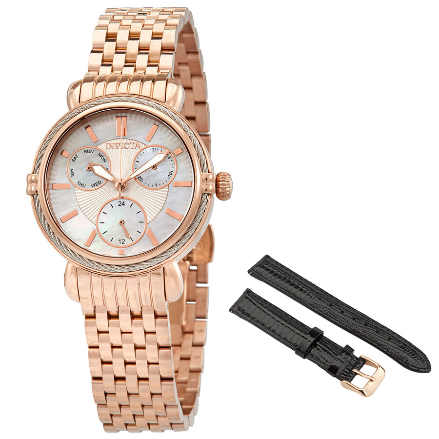 Invicta Wildflower Quartz White Dial Ladies Watch 30868 886678365630