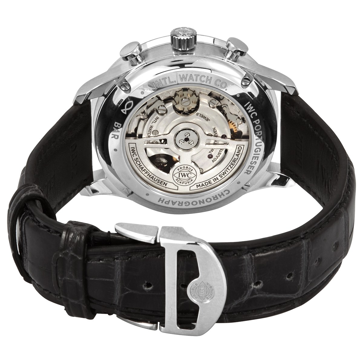 IWC Portugieser Chronograph Automatic Green Dial Men's Watch IW371615  IW371615 - IWC, Portugieser - Jomashop