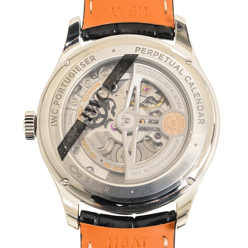 IWC Portugieser Perpetual Calendar Automatic Silver Dial Men's Watch  IW344203 - Watches, Portugieser Perpetual Calendar - Jomashop