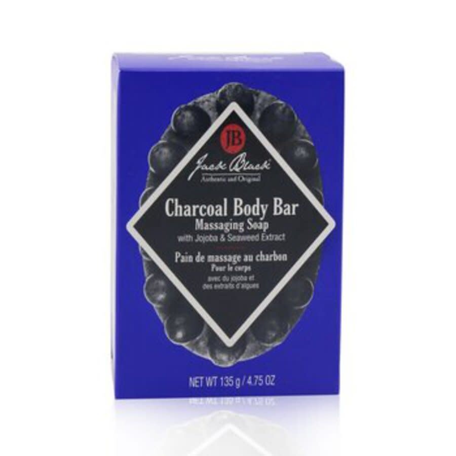 Jack Black Men's Charcoal Body Bar Massaging Soap 4.75 oz Skin Care