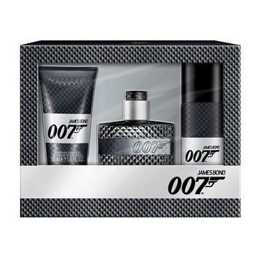 James Bond Men's 007 Gift Set Fragrances 737052708218 Fragrances