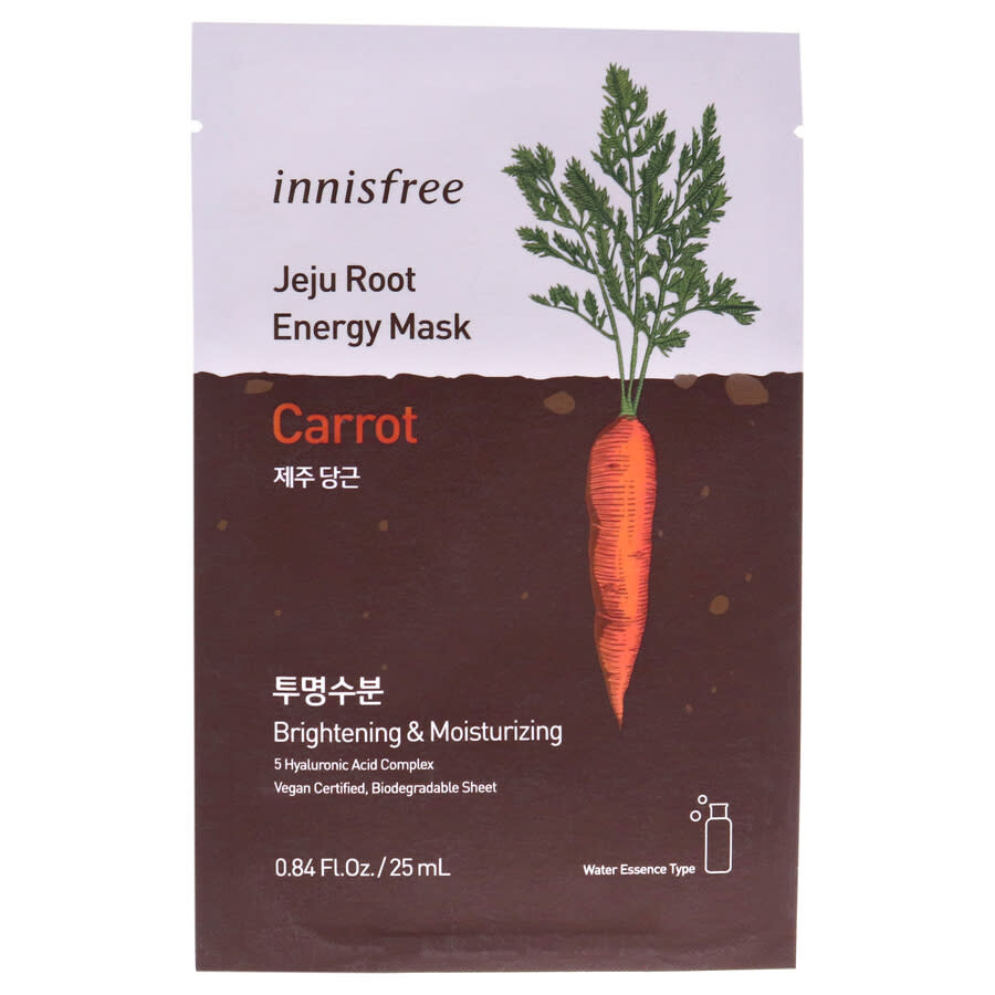 Innisfree Jeju Root Energy Mask Carrot by Innisfree for Unisex 0.84