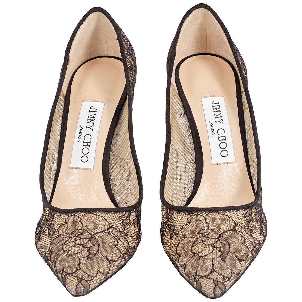 Jimmy Choo Black Romy 85 Pointed-toe 