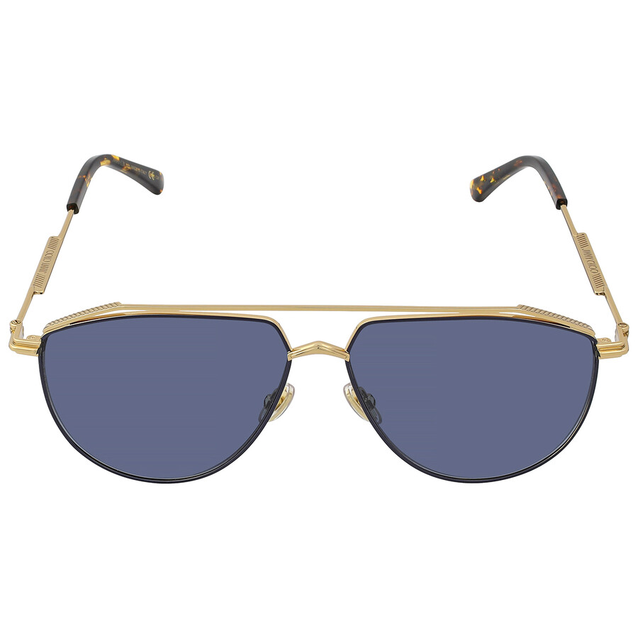 Jimmy Choo Blue Pilot Unisex Sunglasses LEX/S 0LKS/KU 59 716736228853